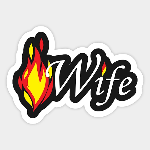 Hot Wife 2 Sticker by Cards By Harris